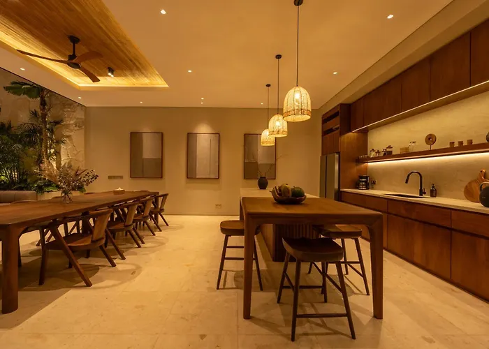 ヴィラ Seminyak 6br Tropical With Huge Curvy Pool *