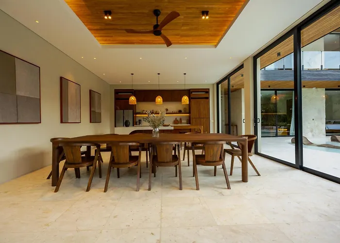 ヴィラ Seminyak 6br Tropical With Huge Curvy Pool *