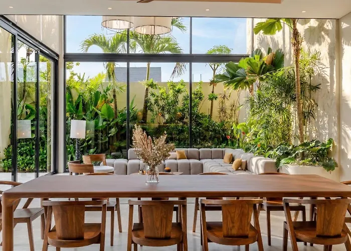 Seminyak 6br Tropical With Huge Curvy Pool ヴィラ