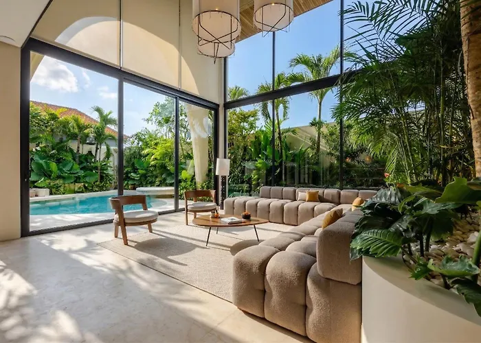 ヴィラ Seminyak 6br Tropical With Huge Curvy Pool