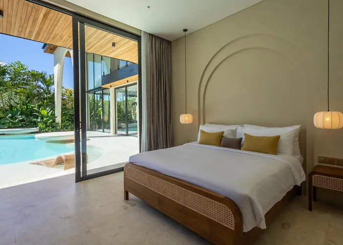 ヴィラ Seminyak 6br Tropical With Huge Curvy Pool *