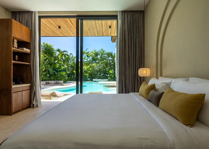 Seminyak 6br Tropical With Huge Curvy Pool ヴィラ *