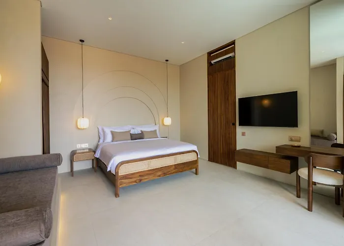 Seminyak 6br Tropical With Huge Curvy Pool ヴィラ