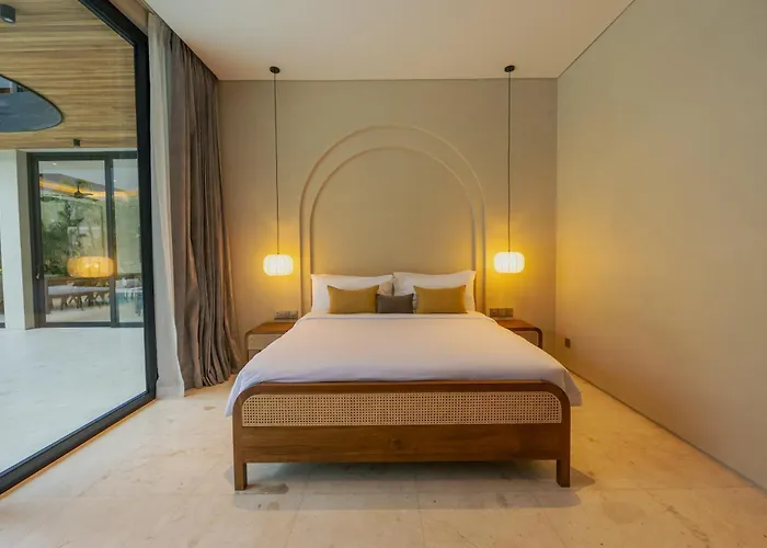 Seminyak 6br Tropical With Huge Curvy Pool ヴィラ