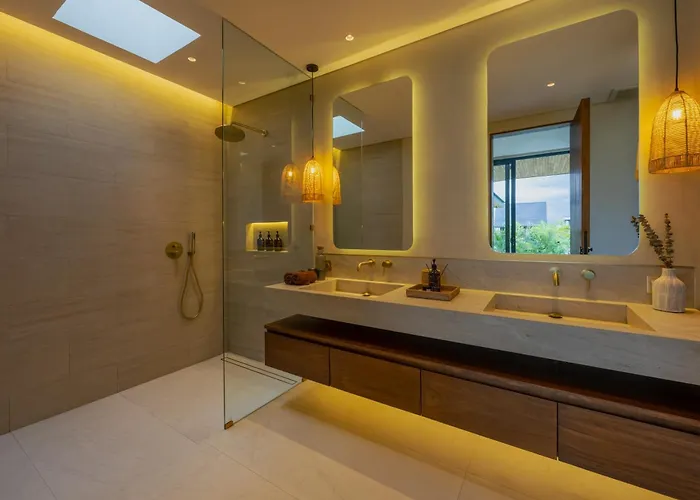 ヴィラ Seminyak 6br Tropical With Huge Curvy Pool