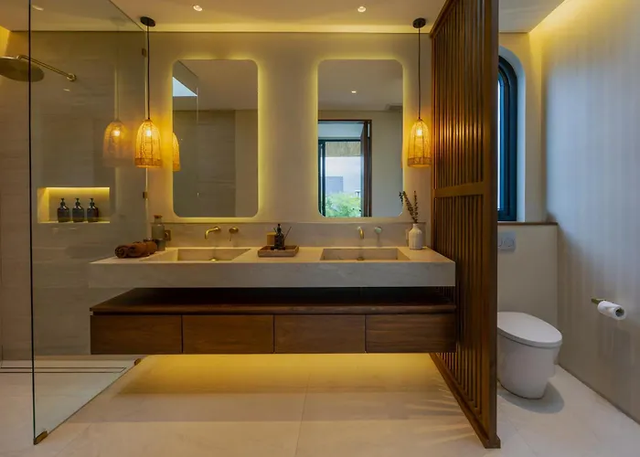 ヴィラ Seminyak 6br Tropical With Huge Curvy Pool *